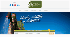 Desktop Screenshot of haciendalapresita.com